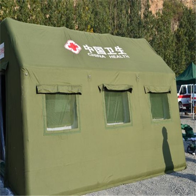 灵山充气军用帐篷模型厂家直销